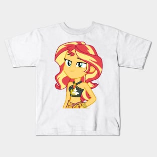 Beach Sunset Shimmer 1 Kids T-Shirt